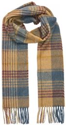 L&S Scarf - Fence Check - Blue